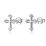 Boucles d'Oreilles Petite Croix