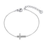 Bracelet Croix Argent pour Femme