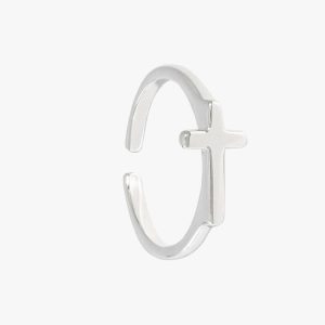 Bague Croix Chrétienne en Argent