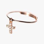Bague Croix Pendentif