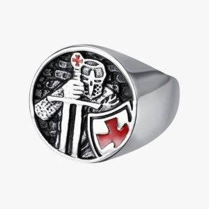 Bague Croix Templier