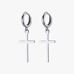 Boucles d'Oreilles Forme de Croix