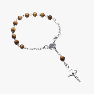 Bracelet Chapelet en Bois