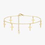 Bracelet Cheville Croix