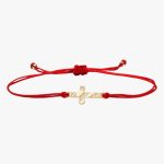 Bracelet Cordon avec Croix