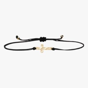 Bracelet Cordon avec Croix