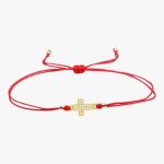 bracelet-cordon-croix-femme-1 Bracelet Cordon Croix Femme