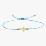 bracelet-cordon-croix-femme-3 Bracelet Cordon Croix Femme