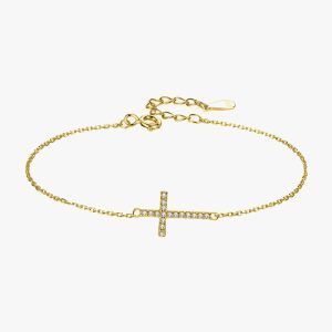 Bracelet Croix Chrétienne Femme