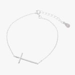 bracelet-en-argent-avec-croix-horizontale