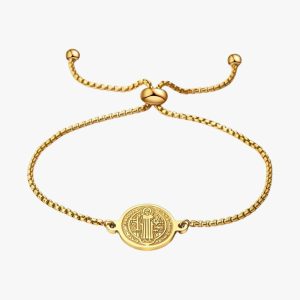 Bracelet Médaille Saint Benoit