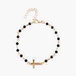 Bracelet Perle Croix