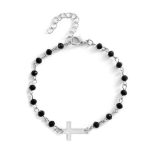 Bracelet Perle Croix