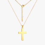 Collier Croix Acier Inoxydable