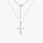 Collier Croix Acier Inoxydable