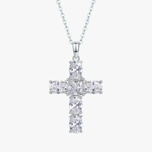 Collier Croix Brillant