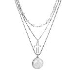 Collier Croix Catholique Femme
