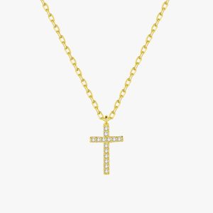 Collier Croix Chaine