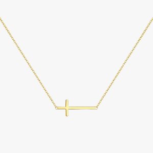 Collier Croix Horizontale