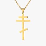 Collier Croix Orthodoxe