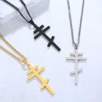 Collier Croix Orthodoxe - Argent - Collier