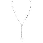 Collier Croix Rosaire - Argent - Collier