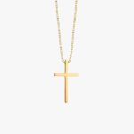 Collier Croix S Steel