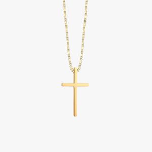 Collier Croix S Steel